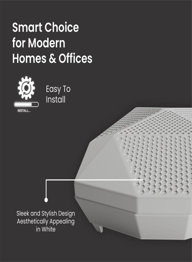 Hosper Edge Digital Door Bell for Home & Office | Works on Power Cut | Clear Stereophonic Sound | Sleek Indoor Decorative Doorbell | Easy Installation with ON/Off Switch - Image 5